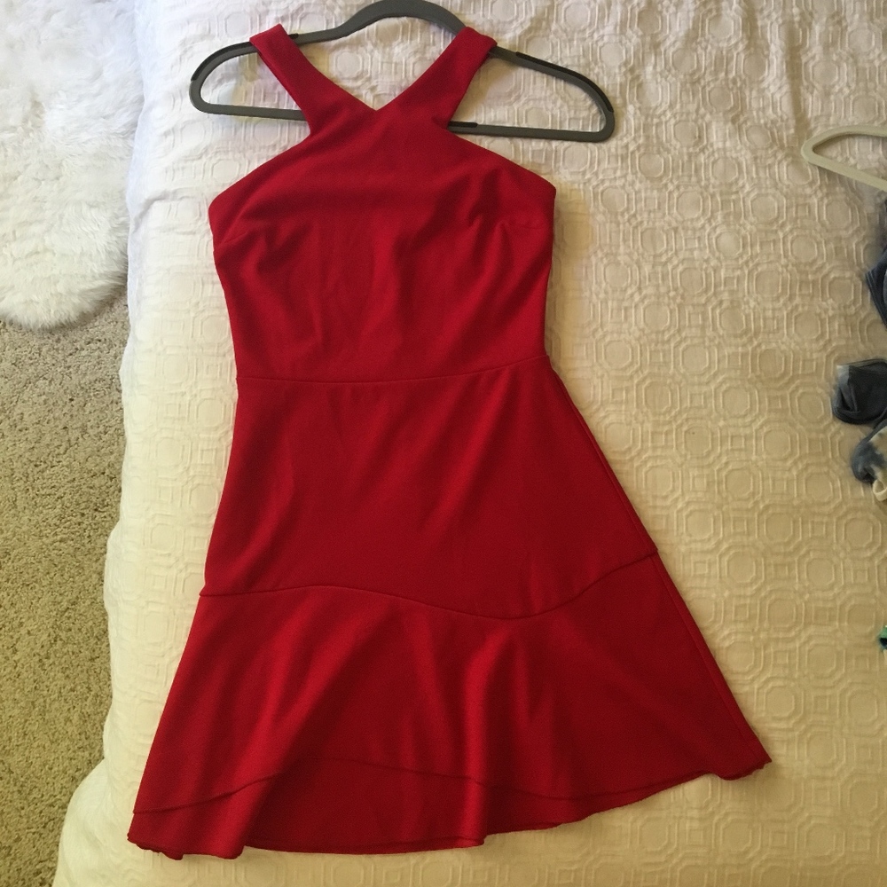 Red Cocktail Dress